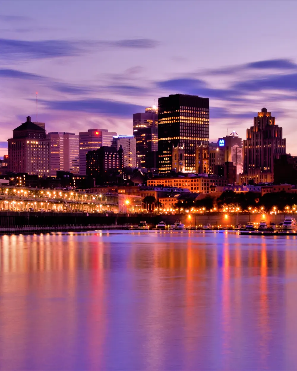 Montréal şehir manzarası